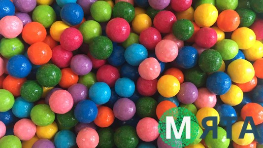 Глянцевые шарики, 10 мм. Микс №3