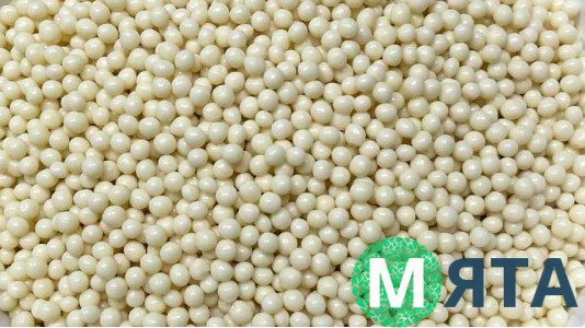 Хрустящие шарики, Белый шоколад