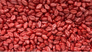 Кондитерская посыпка Губки Красные Кондитерская посыпка Губки Красные