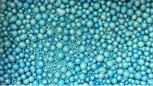 Посыпка микс рисовых шариков, Голубой