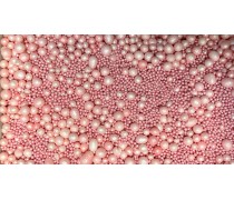 Посыпка микс рисовых шариков, Розовый