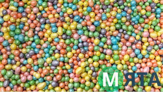 Рисовые шарики, Микс Пастель №2