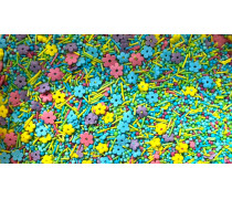 Сахарная посыпка Цветочный микс №2