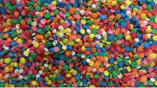 Сахарная посыпка Конфетти №4 