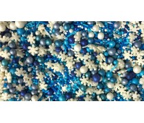 Сахарная посыпка Микс с шариками №19. Синий