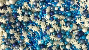 Сахарная посыпка Микс с шариками №19. Синий Сахарная посыпка Микс с шариками №19. Синий
