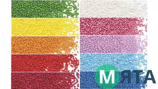 Сахарная посыпка Нонпарель круглая