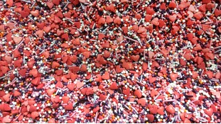 Сахарная посыпка Сердечки Микс №6 