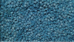 Сахарная посыпка Снежинки Синие