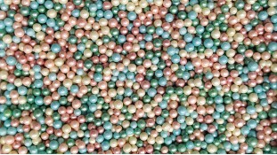 Сахарные шарики перламутровые микс №1