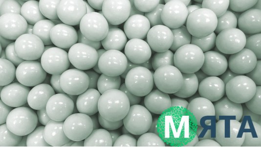 Воздушные шарики в шоколаде, Мятные