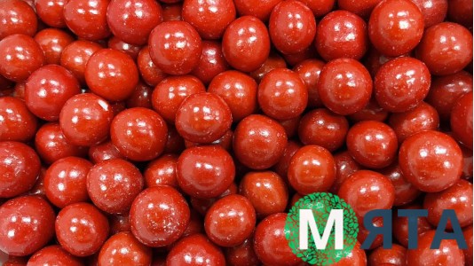 Воздушные шарики в шоколаде, Красные