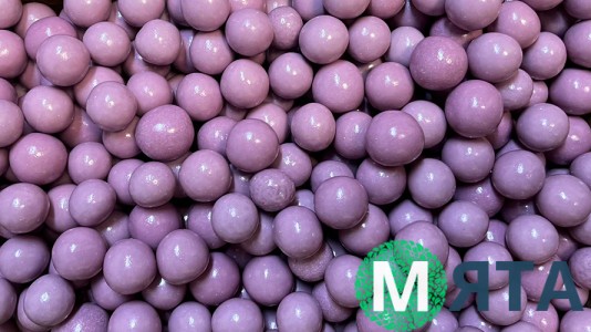 Воздушные шарики в шоколаде, Сиреневые