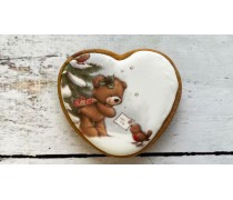 Пряник сердце, Медвеженок