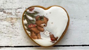 Пряник сердце, Медвеженок