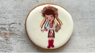 Пряник круглый, Украинка 1