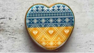 Пряник сердце, Национальный принт