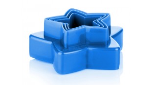 Двухсторонние формы для печенья и пряников Звездочки