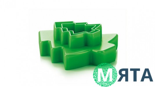 Двухсторонние формы для печенья и пряников Елки