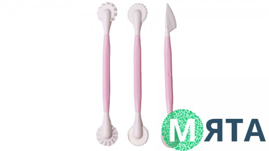 Набор инструментов для мастики, 3 стека