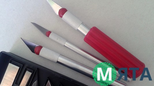 Набор ножей для моделирования