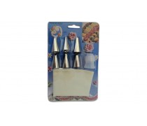 Мешочек кондитерский малый с насадками и переходником