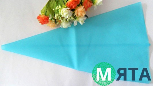 Мешочек кондитерский силиконовый, 40 см. 