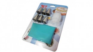 Мешочек кондитерский большой с насадками размер M и переходником