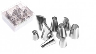 Набор больших кондитерских  насадок, 9 шт. №2