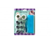 Набор кондитерских  насадок с переходниками +мешочек