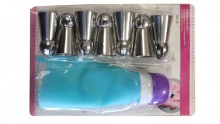 Набор кондитерских  насадок Волан +мешочек с переходником