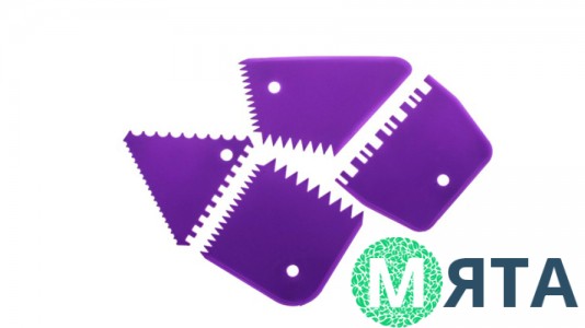 Набор пластиковых шпателей №2