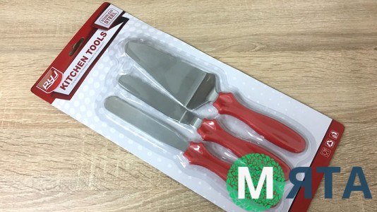 Набор шпателей №2, 3 штуки