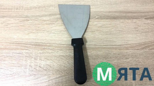 Шпатель плоский скошенный