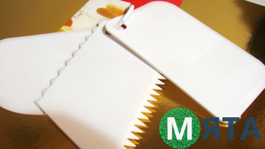 Шпатели кондитерские. 3 штуки в наборе