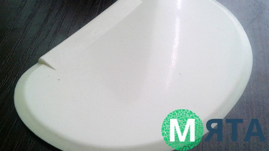 Шпатель кондитерский овальный