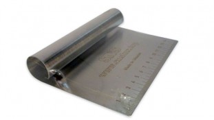 Шпатель металлический с линейкой, 15 см