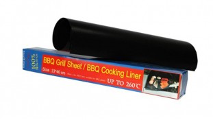 Тефлоновый коврик для выпечки, черный