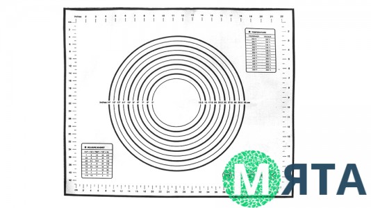 Силиконовый коврик армированный 40х60 см
