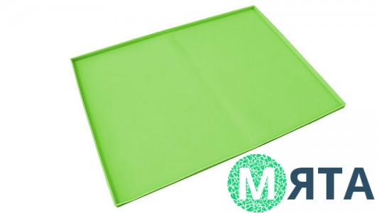 Силиконовый коврик с бортиком