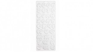 Форма для шоколада и мастики Алфавит