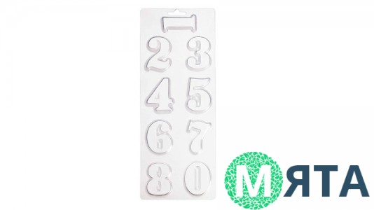 Форма для шоколада и мастики Цифры