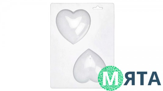 Форма для шоколада Сердца, 2шт