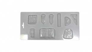 Форма для шоколада Школьный набор