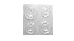 Форма для шоколада Кольца