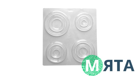 Форма для шоколада Кольца