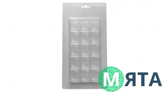 Форма для шоколада Плитка Завихрение