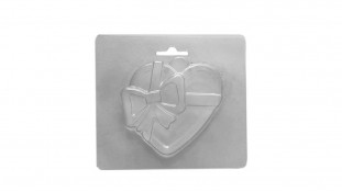 Форма для шоколада Сердце с бантом