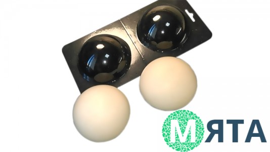 Молд для шоколада и мастики 3Д-полусферы