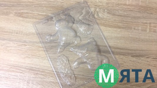 Молд для шоколада и мастики Панда